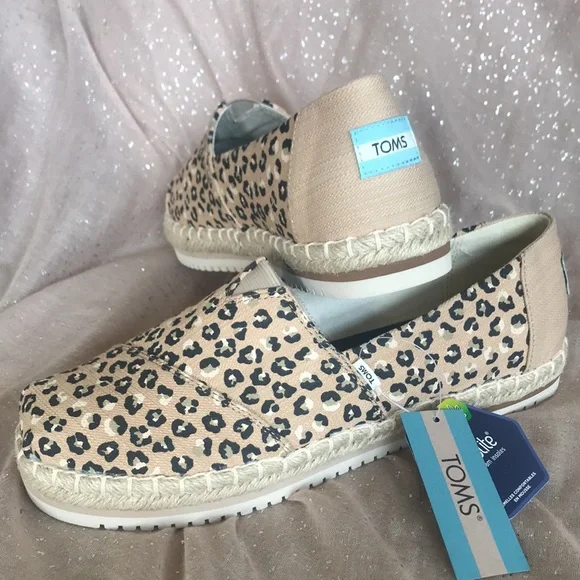 Toms Shoes Brand New Toms Alpargata Platform Rope Natural